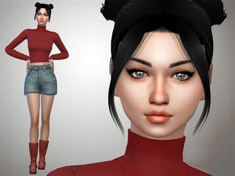 Скачать The Sims 4 Сборка красивых симов девушек Bypornstars