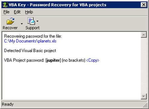 Vba Password Recovery Key Download And Review