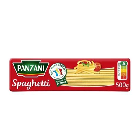 Pâtes Spaghetti Panzani Le Paquet De 500 G à Prix Carrefour