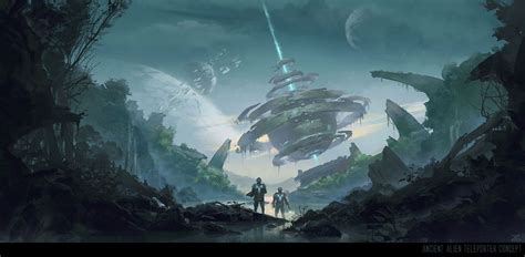 The Sci Fi Archive Ancient Aliens Alien Worlds Environment Concept Art