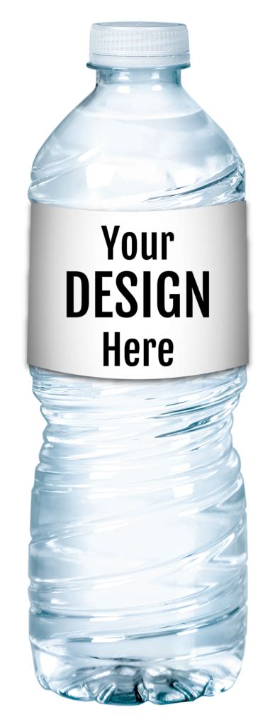 Create Your Own Custom Water Bottle Label For Events Premium Waters