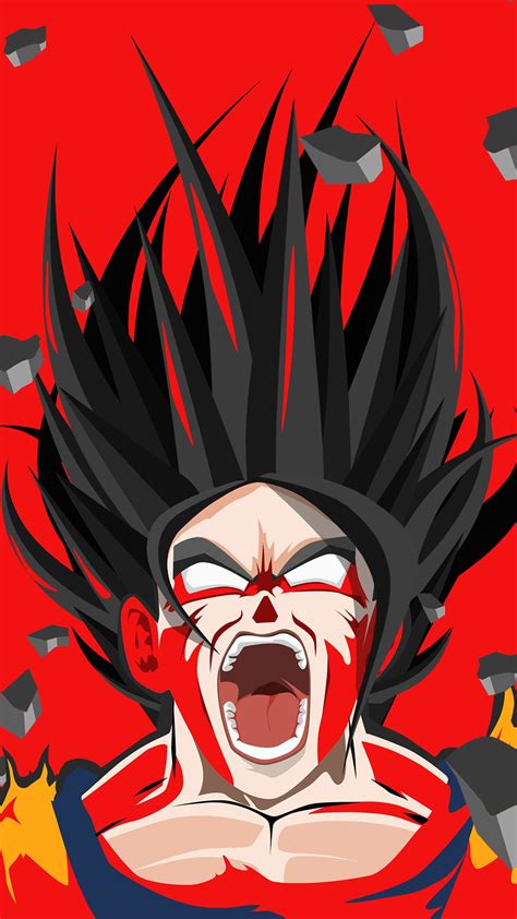 Including 3d and 2d animations. Angry-Goku-Dragon-Ball-Z-iPhone-Wallpaper - iPhone Wallpapers