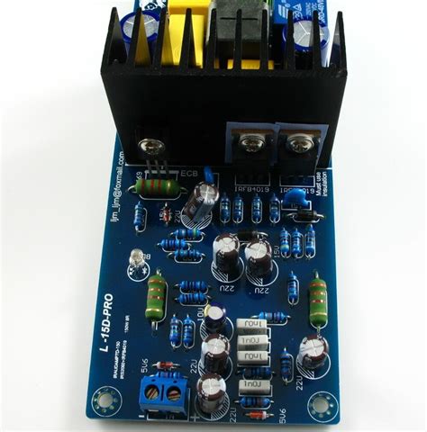 Ym L15d 300w 300w Class D Power Amplifier Kit Irs2092 Irfi4019h By Ljm