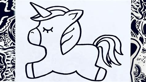 Unicornio Dibujo Facil C Mo Dibujar Un Unicornio Paso A Paso Dibujo De