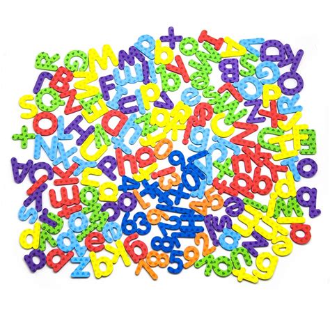 Magtimes Magnetic Letters And Numbers Fun Alphabet Kit For Kids Abc
