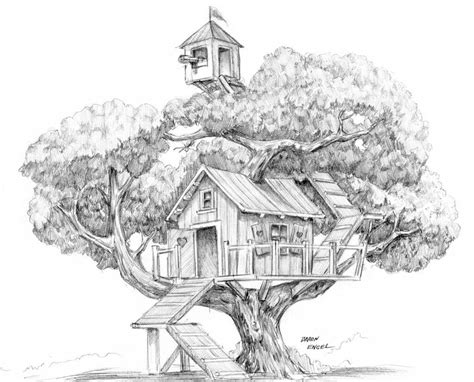Click a picture below for the printable house coloring page tree house coloring page. CMC Clubhouse | Tree house drawing, House drawing, Drawings