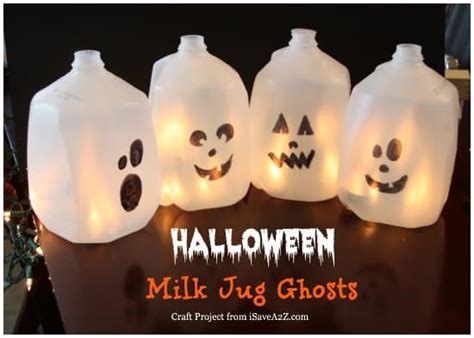 Kristina vanni just because you follow a keto diet doesn't mean you have to give up breakfast favorites. Easy Halloween Craft Ideas: Milk Jug Ghosts - iSaveA2Z.com