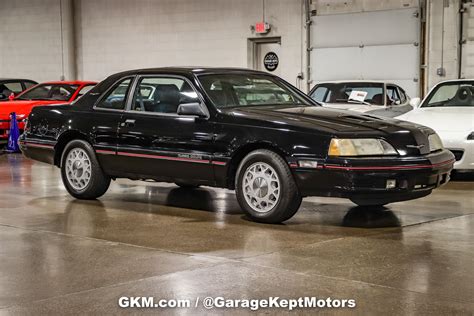1987 Ford Thunderbird Turbo Coupe Is A Luxury Fox Body Thats Cheap As