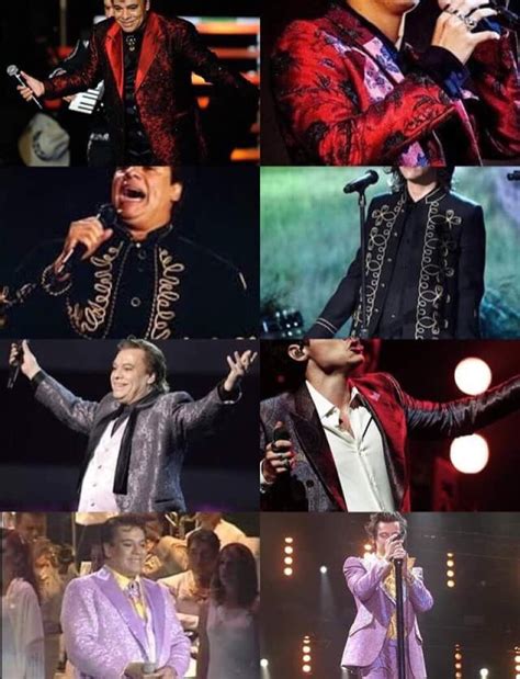 Al parecer ha sido de juan gabriel, o al menos es lo que parece en redes sociales quienes han decidido comparar sus looks. Outfits de Harry Styles provocan que lo comparen con Juan ...