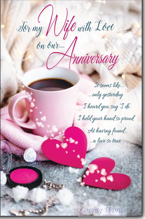 wife anniversary greeting cards by loving words