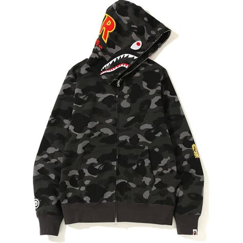 Make the 2nd ape full zip hoodie yours today. A Bathing Ape Color Camo 2nd Shark Full Zip Hoodie Black ...