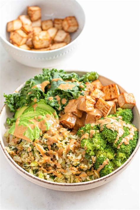 Healthy Low Carb Vegan Bowls High In Protein And So Delicious