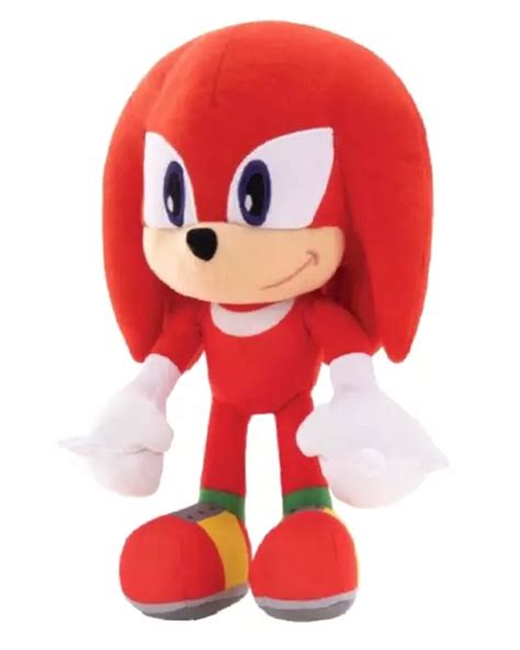 Sonic The Hedgehog Knuckles 12 Plush Stuffed Authentic Sega Licensed