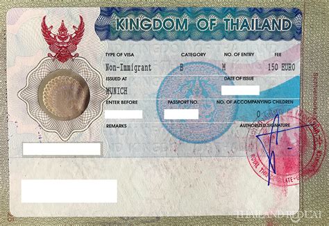 Thailand Visa Photo Size