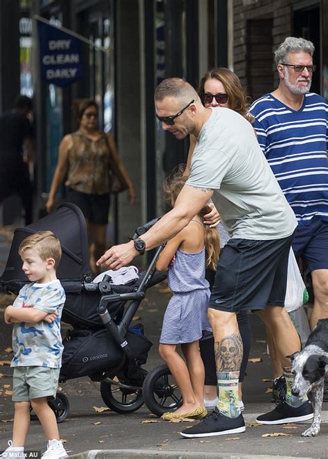Michelle Bridges And Steve Willis Dote Upon Their Son Axel Daily Mail