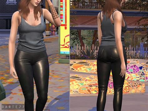 Leather Pants F P At Darte77 Sims 4 Updates