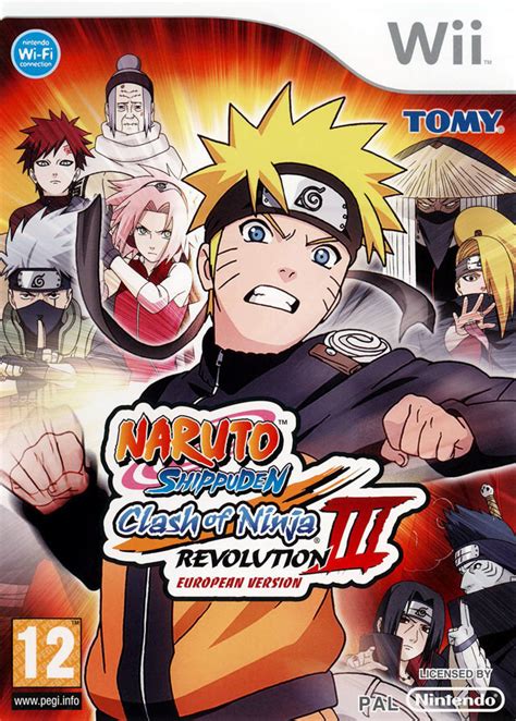Jeux Vidéo Naruto Shippuden Clash Of Ninja Revolution Iii Wii Doccasion