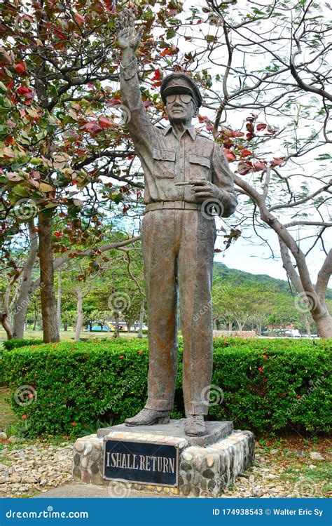 General Douglas Macarthur Statue At Corregidor Island In Cavite