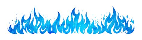 Animated Blue Flame