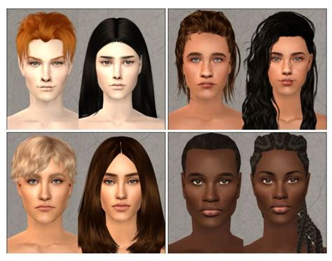 Skinblends By Whysims Via Tumblr Gen And Town Custom All Ages All