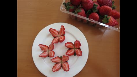 How To Make Strawberry Butterflies Promise Phan Youtube