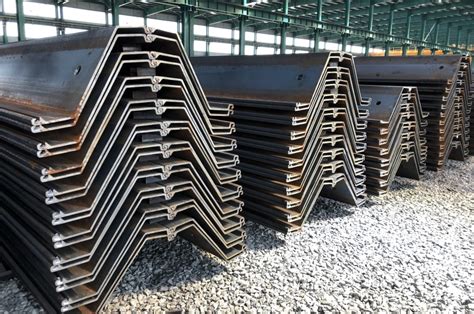 The profiles vary from 3mm to 22.0mm. SG SHEET PILING - Our Products - SHZ Hot Rolled Sheet Piles