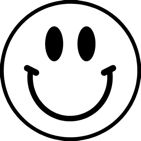 Happy Face Emoji Coloring Pages Face Stencils Emoji