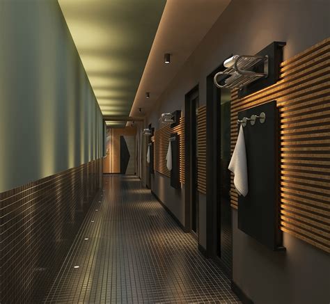 Fitness Center And Spa Interior Design 4 On Behance