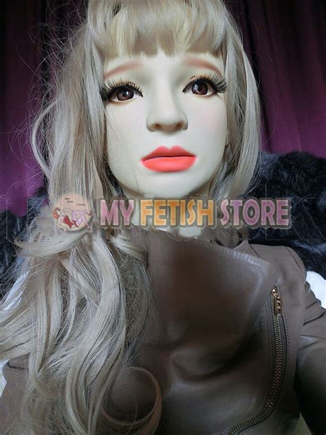 Summercrossdress Soft Silicone Realistic Femalegirl Face Full Head