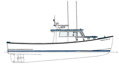 48 Northern Bay Lobster Boat New Design For Offshore Fishing