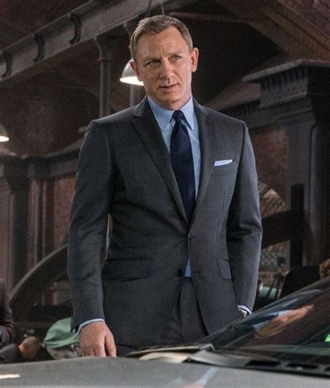 James Bond Spectre Grey Suit Daniel Craig New American Store