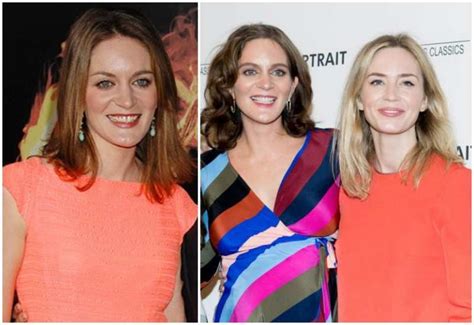 Felicity blunt and stanley tucci were snapped in new york city attending the premiere of a quiet place on monday, beaming as they posed with one another on the red carpet. British Actress Emily Blunt and Her Outstanding Family - BHW