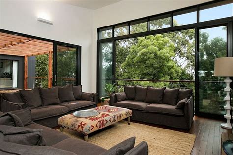 Spacious Living Area Completely Opens Up To The Bush Outside