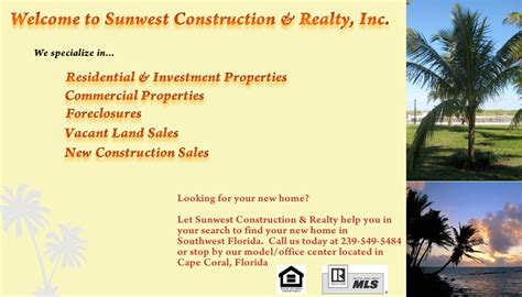 Sunwest Construction Realty