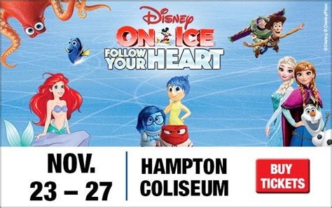 Disney On Ice Presents Follow Your Heart Hampton Coliseum