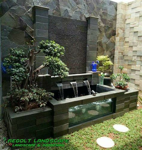 Ternyata hampir semua konsep 20 desain rumah minimalis 2019 mempunyai ciri khusus. Gallery Kolam Minimalis - Koi Regolt Landscape | Kolam ...
