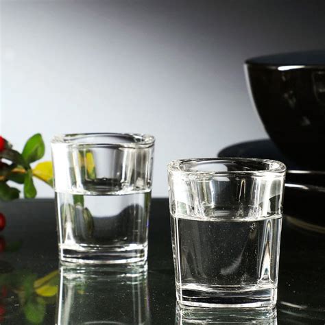 Buy 50 Ml Square Shaped Shot Glasses Set Of 6 Online In India Wooden Street