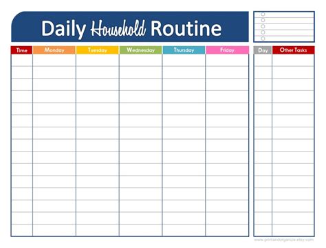 Fresh And Organized Your Daily Household Routine