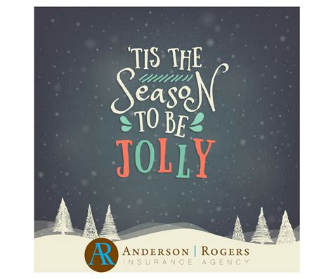 Tis The Season To Be Jolly Anderson Rogers Insurance