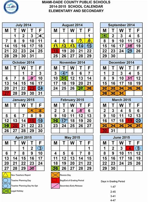 Miami Dade Holiday Calendar Teri Abigael