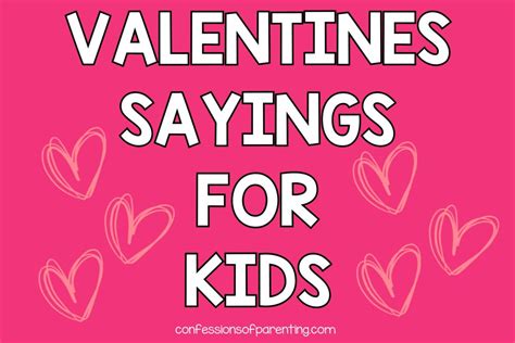 50 Funny Valentine Sayings For Kids
