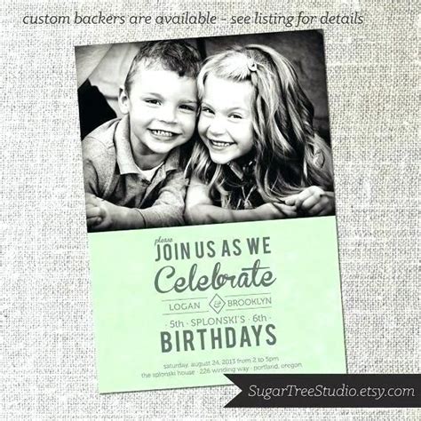 Joint Birthday Wording Joint Birthday Parties Birthday Party