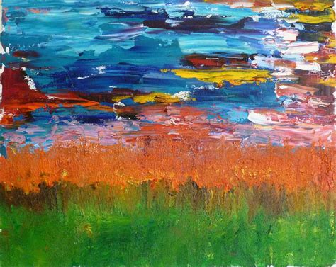 Mexican Sunset Painting By Peter Silkov Fine Art America