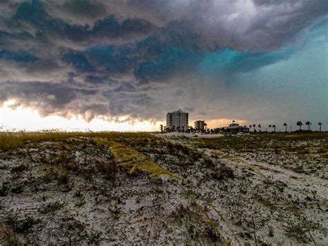 Storm Rolling Over Pensacola Beach Pensacola Vibes