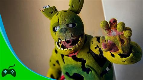 My 3d Printed Springtrap Suit Youtube