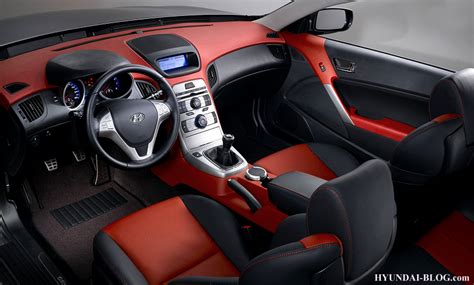 Official Interior Images Of The 2010 Hyundai Genesis Coupe