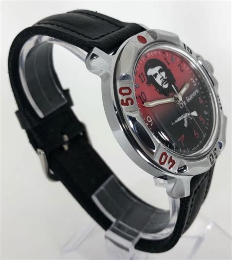 Che Guevara Wristwatch With Famous Revolutionary Mechanical Etsy