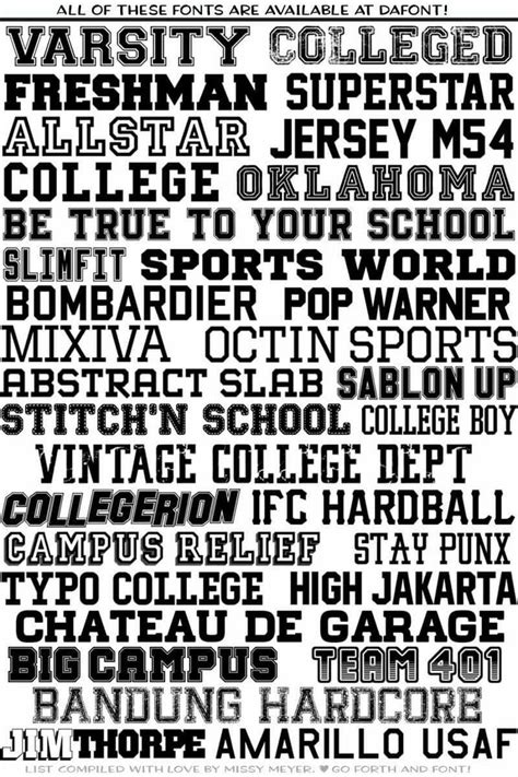 Varsitycollegiateuniversity Fonts Sports Fonts Collegiate Font