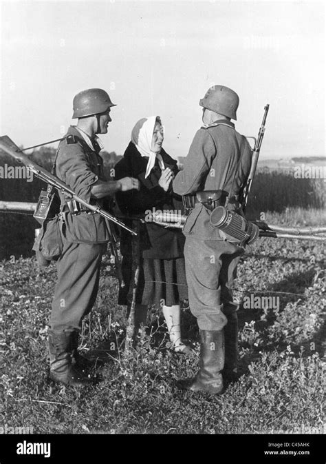 German Soldier Ww1 Woman Telegraph