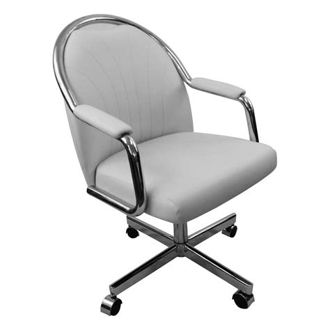 Caster Chair Company Empire Casual Rolling Caster Dining Chair In